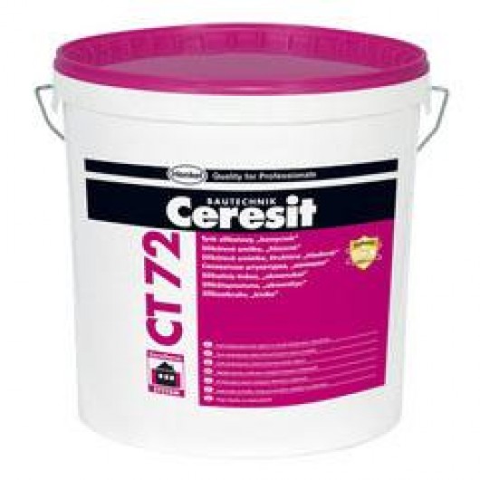 Ceresit CТ 72 Штукатурка силикатная декоративная «камешковая», 25 кг.